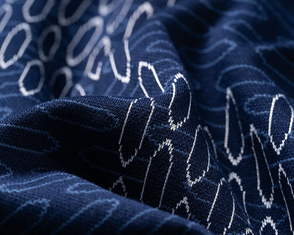 30162# 2026 spring and summer official website New Arrival shirt T-shirt, knitted jacquard fabric is handsome, the fabric is comfortable, the workmanship is rigorous, and the wiring is neat. Good upper body effect·Sizes M-3XL Royal Blue